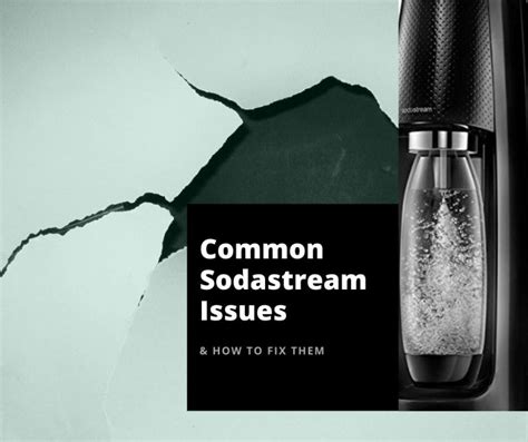 Common SodaStream Problems & Easy Tips to Fix。